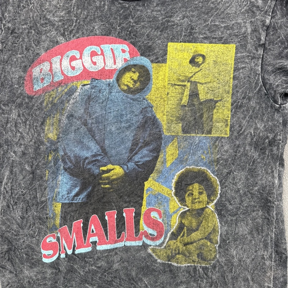 Biggie Smalls "Life After Death"black T-Shirt Size Med The Notorious B.I.G Tee